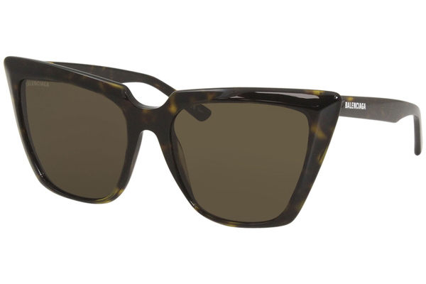 サングラス BALENCIAGA Woman Sunglasses Black BB0046S 001 Balenciaga™ BB0046S 001 55 Black Sunglasses