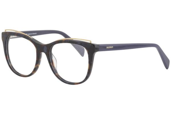 Balmain Women's Eyeglasses BL1080 BL/1080 02 Black/Crystal Balmain Women's Eyeglasses BL1080 BL/1080 02 Black/Crystal