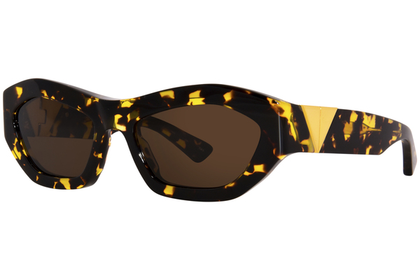 サングラス BOTTEGA VENETA Woman Sunglasses Green BV1221S 003 Bottega Veneta BV1221S 003 Sunglasses Women's Green/Green 54