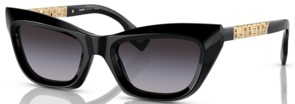 Burberry BE4409 40388E Sunglasses Women's Green/Clear