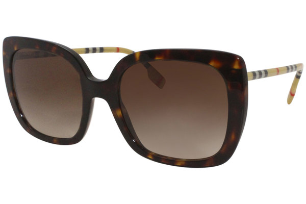 Burberry Caroll BE4323 400513 Sunglasses Women's Check Brown