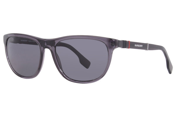 NIB Burberry 4319 Black Sport Plastic Large Men's Sunglasses