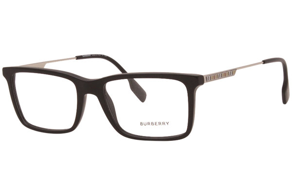 Burberry Eyeglasses Men's Harrington B-2339 3024 Transparent/Silver  55-17-145mm 