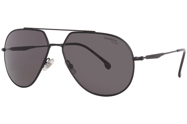 Carrera 274/S 003M9 Sunglasses Men's Matte Black/Polarized Grey Pilot ...