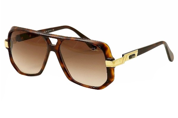 Cazal Legends 627/3 002 Sunglasses Men's Black/Gold/Grey