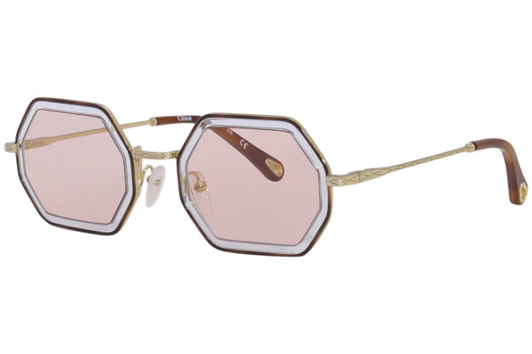 クロエ サングラス HAVANA SAND／KHAKI CE146S-252 Chloe Sunglasses Women's CE146S 252 Havana Sand 53-19-140