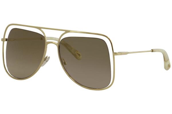 Chloe Women's CE130S CE/130/S 743 Gold Fashion Pilot