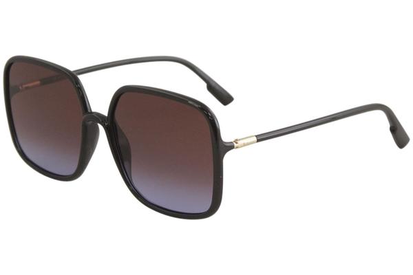 Christian Dior Women's SoStellaire1 807/YB Black/Gold Square