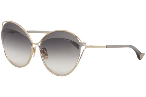 【送料,関税込】DITA サングラス Sasu DTS516 Dita Women's Sasu DTS516 DTS516 03 Yellow Gold Butteryfly
