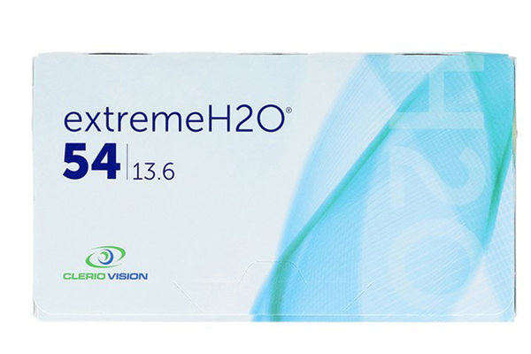  Extreme H2O 54% BI-Weekly 6 Pack Contact Lenses By Clerio Vision 