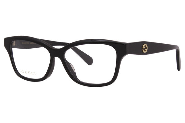 Gucci GG0801OA Eyeglasses Women's Full Rim Rectangular Optical Frame ...