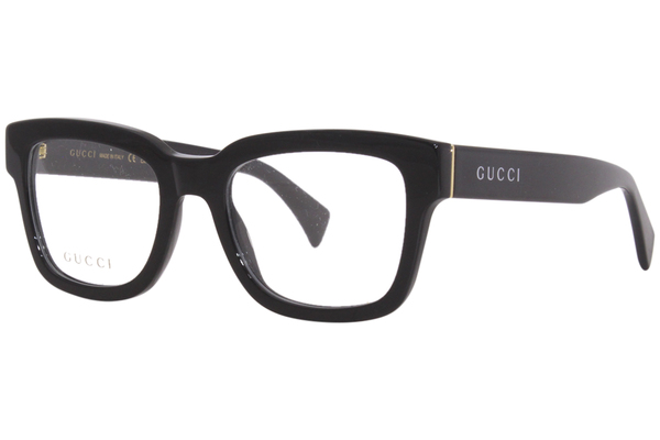 Gucci GG1138O 003 Eyeglasses Burgundy Full Rim Square Shape 52-20-145 ...