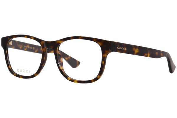 メガネ Gucci GG1344O 001 Square Frame Eyeglasses Unisex Gucci GG1344O Eyeglasses | Select Eyewear