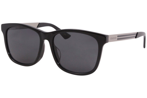 Gucci Web GG0695SA 002 Sunglasses Men's Havana-Gold/Brown