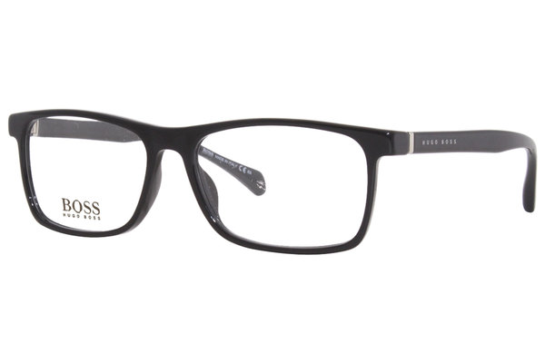 Hugo Boss 1084/IT 807 Eyeglasses Men's Black Full Rim Rectangle Shape ...