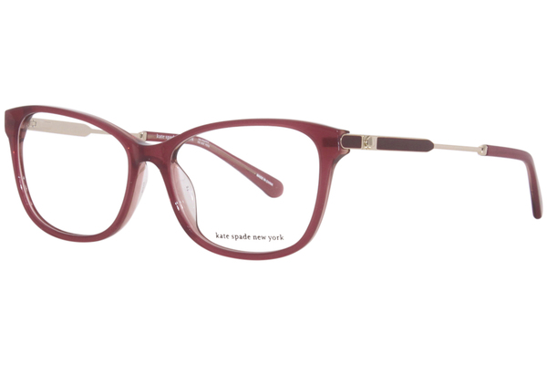 Kate Spade Gael 807 Eyeglasses Women's Black Full Rim Square Shape 53 ...