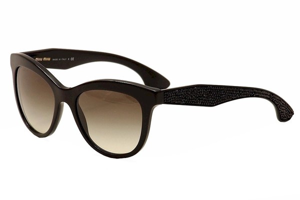 Miu miu glasses with crystals hot sale