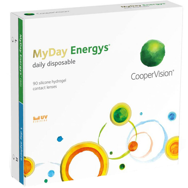 MyDay Energys 90-Pack Disposable Contact Lenses by Cooper Vision 