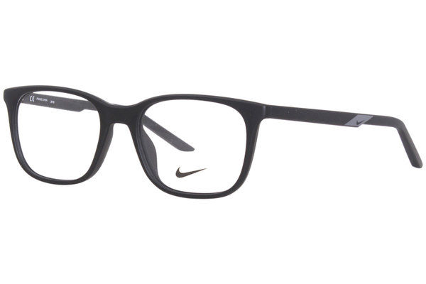 Nike 7255 Eyeglasses Women's Full Rim Rectangle Shape | EyeSpecs.com