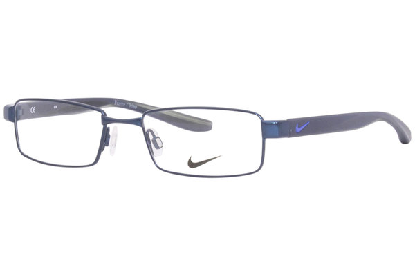 Nike Eyeglasses Frame Youth Boy s 8176 400 Satin Blue 49 17 140