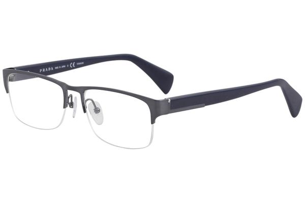 Prada half rim glasses shop