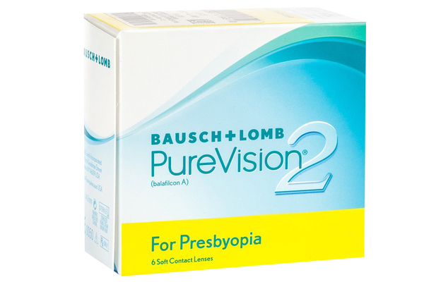 PureVision2 Multifocal for Presbyopia Contact Lenses 6-Pack By Bausch & Lomb 