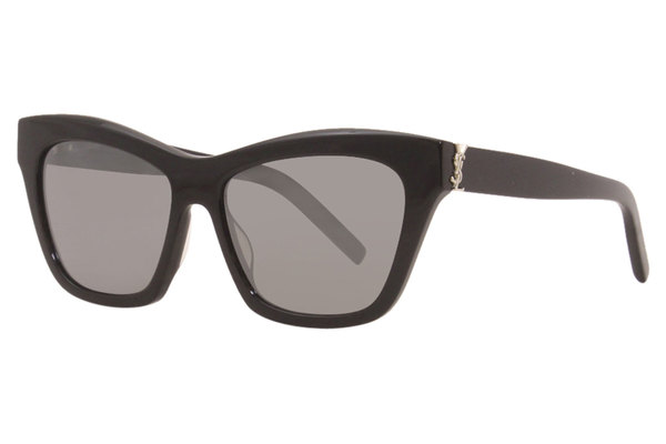 Saint Laurent Sunglasses Women's SL-M79 001 Black/Silver