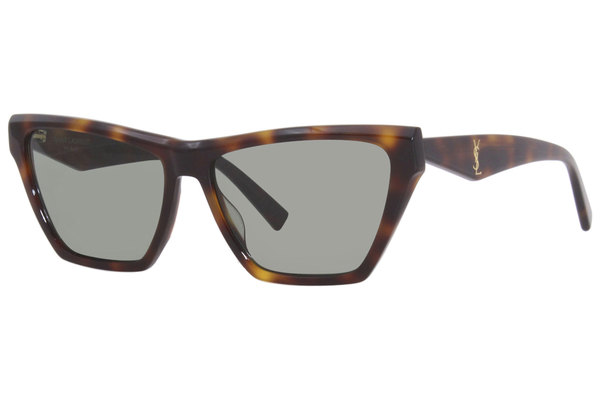 Saint Laurent SLM103 001 Sunglasses Women's Black/Grey