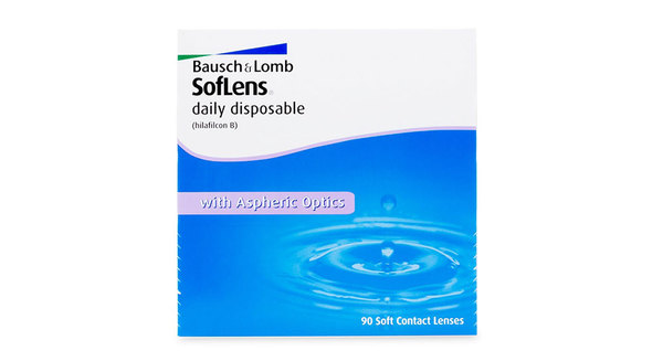  Soflens 1 Day Daily 90-Pack Contact Lenses 