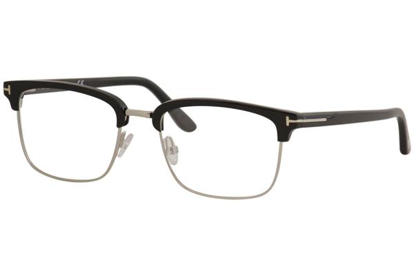 Ford Men's Eyeglasses TF5504 TF/5504 005 Black Full Rim Optical Frame 54mm | EyeSpecs.com
