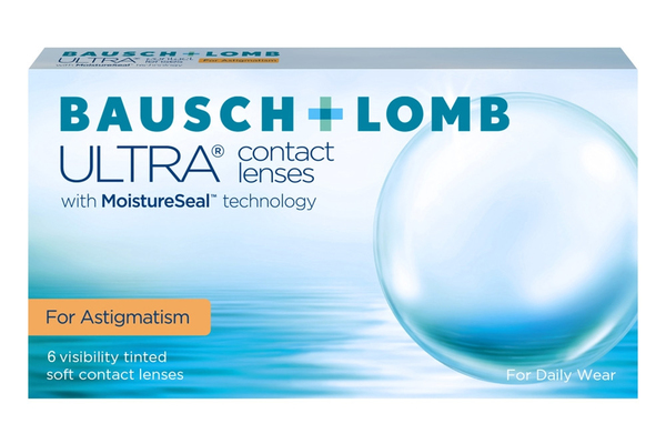  Ultra Toric for Astigmatism Contact Lenses 6-Pack By Bausch & Lomb 
