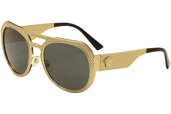 Versace Women s VE2175 VE 2175 Fashion Pilot Sunglasses