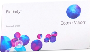 Biofinity Contact Lenses 6 Pack By CooperVision