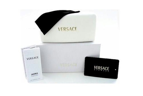 Versace Eyeglasses VE1121 1121 1009 Black Full Rim Optical Frame EyeSpecs