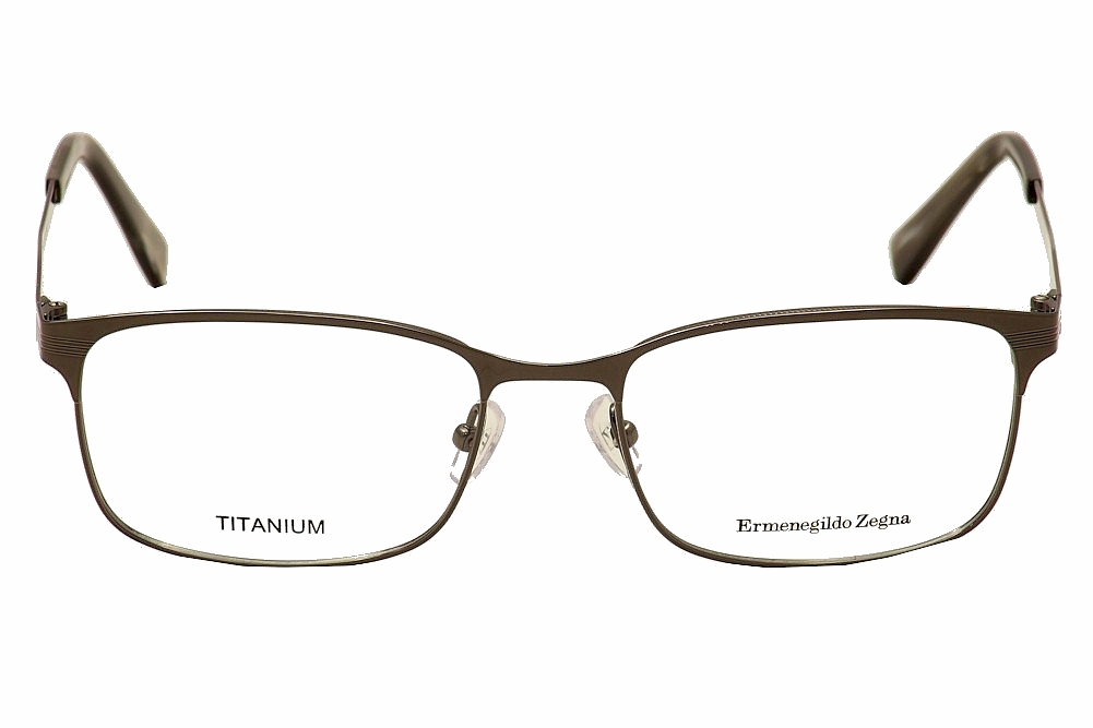 メガネ Zegna Titanium Frame EZ5207 016 Matte Silver Ermenegildo Zegna Glasses Frames EZ5207 016 50mm Titanium